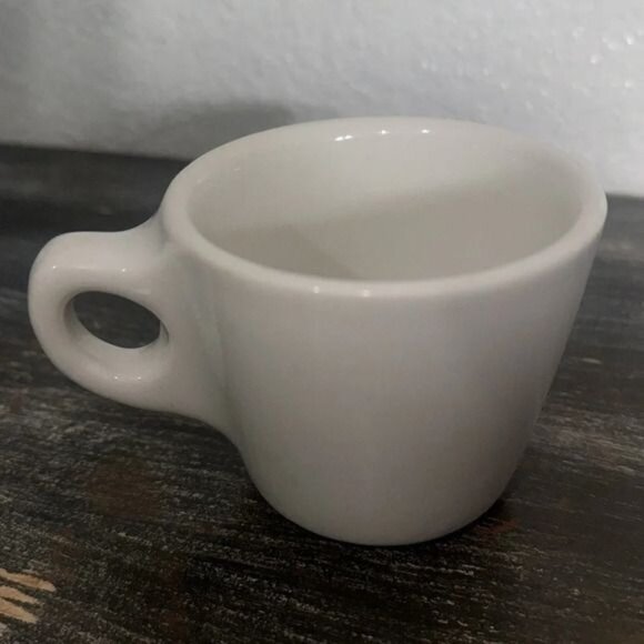 White Allegheny China Espresso Cup - Picture 1 of 6